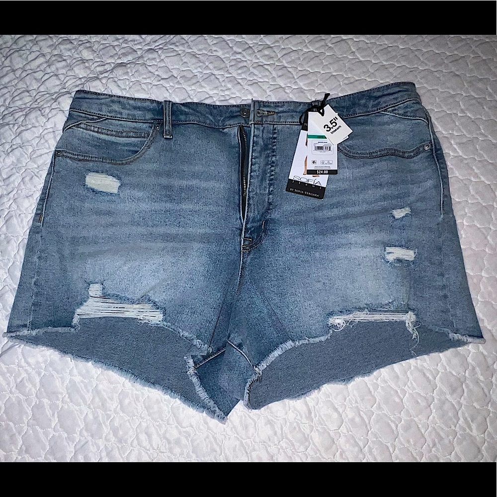 Women’s Jean Shorts, Size 18